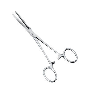 Pinzas para microarteria Pean, puntas rectas y curvas, pinzas para instrumentos de acero inoxidable de 6 ", pinzas con patrón delicado - Product Image 1
