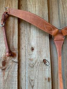 Productos Ecuestres Más Vendidos, Martingala de Cuero, Pechera de Cuero para Caballo Occidental de la Mejor Calidad - Product Image 3