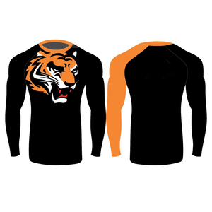 Vente en gros de protège-rashguards à manches courtes pour hommes, vêtements de compression MMA BJJ, protège-rash pour hommes - Product Image 3