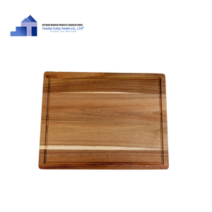 Vente chaude de bois en gros Fabricant direct Planches à découper en bois exclusives Aspect simple et attrayant Fabriqué au Vietnam - Product Image 1