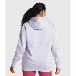 Nouveau style, sweats à capuche en coton épais de qualité supérieure, design de mode OEM, sweats à capuche unis pour femmes, respirants, prix de gros, mode personnalisée - Product Image 3