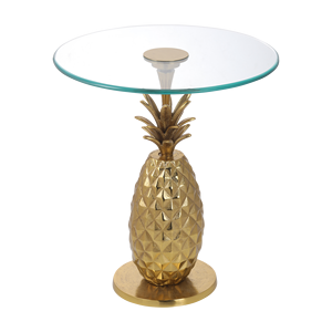 ยอดนิยมบ้านโรงแรมร้านอาหาร Cafe สับปะรดขาตั้งเฟอร์นิเจอร์ห้องนั่งเล่นโต๊ะเข้ามุมโต๊ะข้างโลหะที่คุณภาพดีที่สุด - Product Image 6