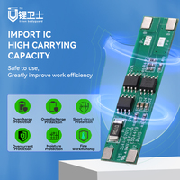LWS produsen 3S 4A BMS Lifepo4 18650 11.1V pengisi daya baterai papan keseimbangan PCBA PCM BMS 3S