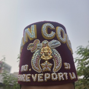 Win Court Temple Shriner Fez Maroon-HSE - Product Image 3