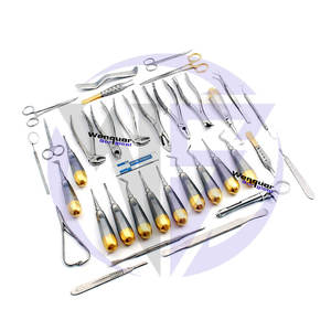 Vente flash : Kit d'instruments dentaires réutilisables de 34 pièces en acier inoxydable, pinces et élévateurs pour la dentisterie professionnelle - Product Image 6