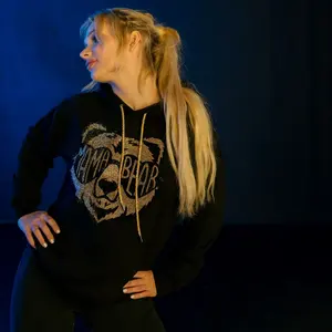 เสื้อฮู้ดเสื้อสวมหัวมีฮู้ดของผู้ชายเสื้อฮู้ดผ้าฝ้าย100% พิมพ์ลายโอเวอร์ไซส์ผลิตตามสั่ง - Product Image 5