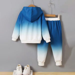 Conjuntos de ropa para niños Conjunto de chándal de dos piezas para niños pequeños Conjunto de chándal Sudadera con capucha para niños Conjuntos de Jogger Chándal para niños - Product Image 2