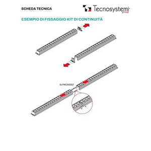 ตัวกระจายลมแบบเส้นตรง Tecnosystemi รุ่น Retractable พร้อมแผ่นปรับทิศทางลม 4 ช่อง ทำจากอะลูมิเนียม - Product Image 5