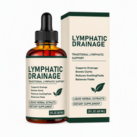 Gouttes de drainage lymphatique OEM/ODM pour le système immunitaire et lymphatique, complément liquide pour femmes et hommes, soutien lymphatique