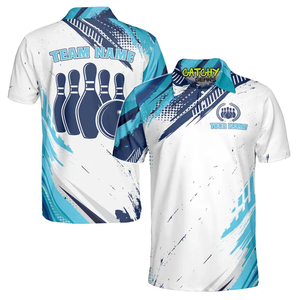 Chemise à fléchettes à sublimation au design unique Logos Jersey Uniform Top Quality Quick Dry Polo Darts Jersey Sublimation Dart - Product Image 6