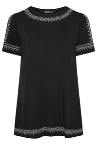 เสื้อยืดแฟชั่นปักตามสั่งสำหรับผู้หญิงสไตล์ลำลองขนาดใหญ่พิเศษระบายอากาศได้ - Product Image 5