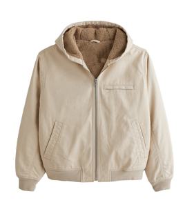 Vestes en jean en coton pour travailleurs lavées, logo personnalisé brodé, vintage, imperméable, coupe-vent, utilitaire pour hommes - Product Image 1