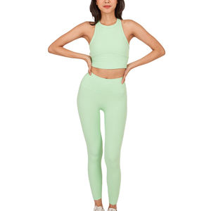 Conjunto de Yoga para mujer de tarifa barata, transpirable, hecho a medida, gran oferta, cómodo, Top Trending Active Wear, conjunto de Yoga para mujer con el mejor estilo - Product Image 1