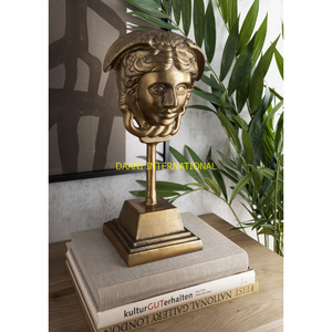 Set of 2 Golden Ballerina Figurines Decorative Sculptures Modern Dance Statue Art Ornaments for Living Room Office Shelf Decor - Product Image 3