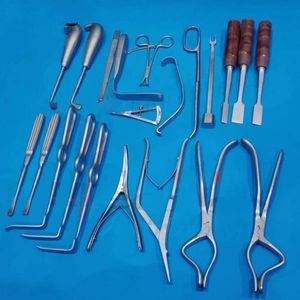 Juego de Cirugía Maxilofacial de calidad superior, 20 piezas, instrumentos de cirugía plástica de acero inoxidable, aprobado CE ISO - Product Image 4