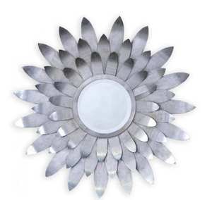 Miroir mural en métal de forme ronde de qualité supérieure le plus vendu miroir mural décoratif pour la maison hôtel chambre salon - Product Image 4