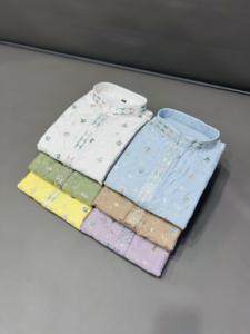 Premium qualité Maruti mode hommes traditionnel soyeux soie Kurta pyjama modèle MF870 coupe régulière multi-travail brodé fleur - Product Image 6