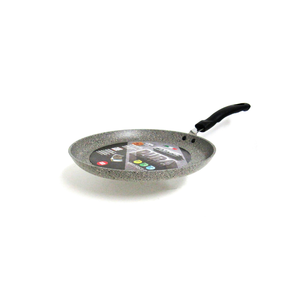 Poêle à crêpes antiadhésive de haute qualité, effet pierre, compatible avec toutes les plaques de cuisson, y compris l'induction, ustensiles de cuisine en granit fabriqués en Italie - Product Image 2