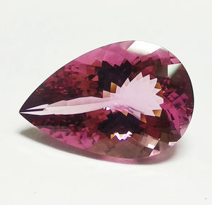 Piedra preciosa de morganita Rosa Natural 100% de corte de pera de alta calidad para la fabricación de joyas Piedra preciosa semipreciosa Piedra preciosa de morganita suelta - Product Image 1