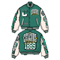 Noir Faux Pu Cuir Court Street Style Logo Recadrée Letterman Vestes Personnalisé Boxy Varsity Bomber Veste Hommes