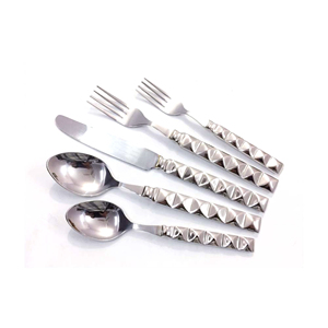 Couteau en métal moderne de qualité supérieure cuillère fourchette couverts en acier inoxydable hôtel vaisselle en gros or couverts à usage alimentaire - Product Image 6