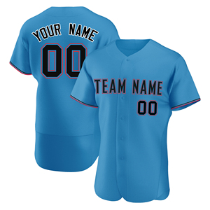 Uniformes de béisbol Transpirable 100% Poliéster Precio bajo Nuevo patrón Venta al por mayor Popular Nuevo diseño Mejor calidad - Product Image 2