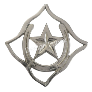 Élégant Trivate en forme de cheval Article équestre Table décorative Trivate Plat Bols Plateau Affichage Cheval Chaussure Style Métal Trivate meilleur Prix - Product Image 3