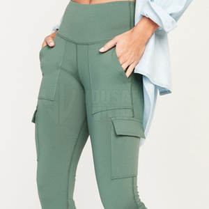 Precio al por mayor Leggings de yoga hechos a medida Pantalones de yoga hechos profesionalmente Pantalones de Yoga de alta calidad - Product Image 4