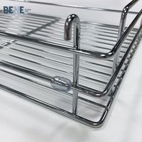 Panier coulissant moderne en plastique pour cuisine, solution écologique pour les coins morts, Magic Corner pour armoire de cuisine