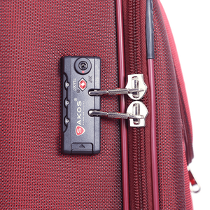 Maleta con ruedas de tela de nailon de gran venta con ruedas de bloqueo TSA, fabricante de Vietnam, equipaje de viaje empaquetado en cartón - Product Image 6