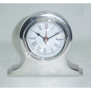 Horloge de table aspect luxe plaqué or nouveau style horloge de bureau affichage de chevet facile portable vaisselle réveil avec base - Product Image 4