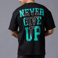 T-shirt graphique imprimé pour homme, col rond, manches courtes, coupe classique, coton doux, mode décontractée, streetwear, tee-shirt pour tous les jours