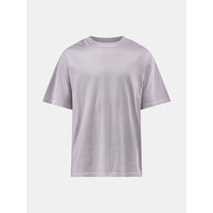 Camiseta de gran tamaño de algodón pesado 100% con hombros caídos personalizada de lujo para hombre, camiseta cuadrada de gran tamaño con cuello falso en blanco - Product Image 5