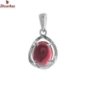 Diseño clásico para ocasiones de regalo collar con colgante de piedras preciosas naturales de amatista de Plata de Ley 925 para mujer personalizado - Product Image 5