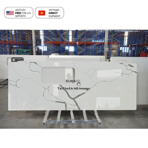 Nv872 đá thạch anh slab Sublime không độc hại không độc hại nhà bếp nhân tạo worktop cho dân cư ứng dụng - Product Image 5