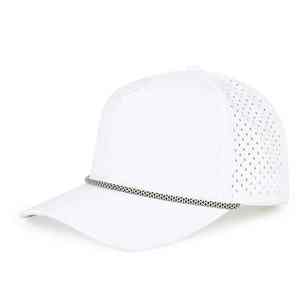 Gorra de Béisbol de Secado Rápido de Alta Calidad con Cinco Paneles, Estilo Deportivo para Actividades al Aire Libre, Gorra Trucker de Malla de Poliéster con Láser - Product Image 4