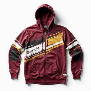 Sudadera con capucha de algodón y poliéster 100% de gran tamaño para hombre, ropa de calle cómoda, sublimada duradera para invierno - Product Image 5