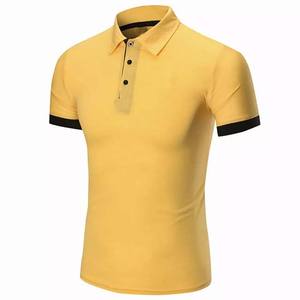 Polos personnalisés pour hommes, polos en coton, coton, grande taille, manches courtes, impression personnalisée, broderie de logo, polo uni, t-shirt - Product Image 5