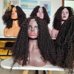 วิกผมดิบทรงวีแบบสองชั้นทำจากหนังศีรษะวิกผมคนจากเวียดนาม - Product Image 2