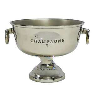 Bol à champagne en acier inoxydable pour bar, restaurant, fêtes en plein air - pour le stockage des bouteilles, refroidisseur de bouteilles, bol à champagne - Product Image 6