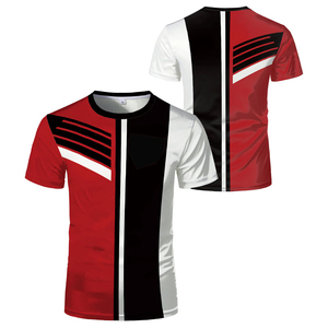 100% algodón, camiseta para hombres, ajuste suelto, impreso, venta al por mayor nueva llegada transpirable hombres sublimación camisetas de talla grande OEM - Product Image 3