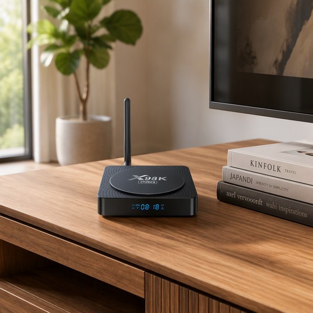 X98K Pro RK3566 Android 11 Smart TV Box 4K Media Player 4GB RAM 32GB ROM Dual Band WiFi Gigabit LAN Streaming Box
