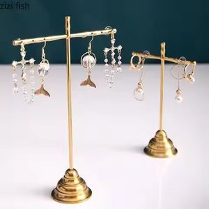 Expositor de Joyería de Metal con Acabado en Cobre Estilo Pájaro, Soporte para Pulseras, Collares, Anillos y Pendientes - Product Image 6