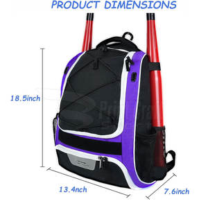 Sacs de baseball imperméables à bas prix Sacs de baseball de sport de dernière conception Sacs de baseball en gros - Product Image 5