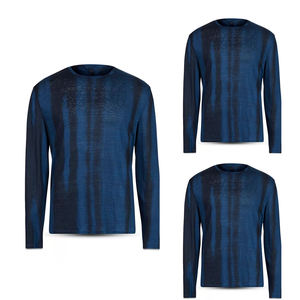 T-shirt unisexe en jersey col V uni pour hommes avec motif sportif imprimé 100% polyester 180 grammes sans manches court longueur - Product Image 6