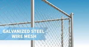 Panneau de clôture de ferme en treillis soudé galvanisé de taille personnalisée 100 mm x 50 mm - Product Image 3