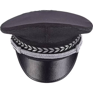 หมวกเครื่องแบบเจ้าหน้าที่พร้อมงานปัก - Product Image 1