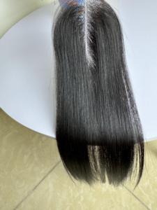 Paquets de cheveux du Vietnam en gros petit bouton HD 2*6 4*4 5x5 14x4 13x6 extension de cheveux humains naturels à fermeture frontale en os droit - Product Image 5