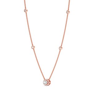 สร้อยคอรูปไข่ประดับเพชร - Product Image 4