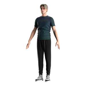 Factory Direct <b>Men's</b> <b>Compression</b> <b>Shirt</b> Sublimation Print Polyester Custom Logo Available - Product Image 5